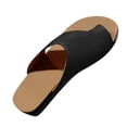 thumbnail image 3 of NGTEVOOS Womens Wedges Open Toe Ankle Beach Shoes Roman Sandals, 3 of 6