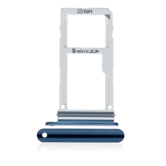 Replacement Sim Card Tray Compatible For LG V30 / V35 ThinQ (Blue)