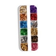 thumbnail image 3 of Conjunto de Copos Brillantes para Uñas jinwen 12 Compartimentos 2 piezas, 3 of 8