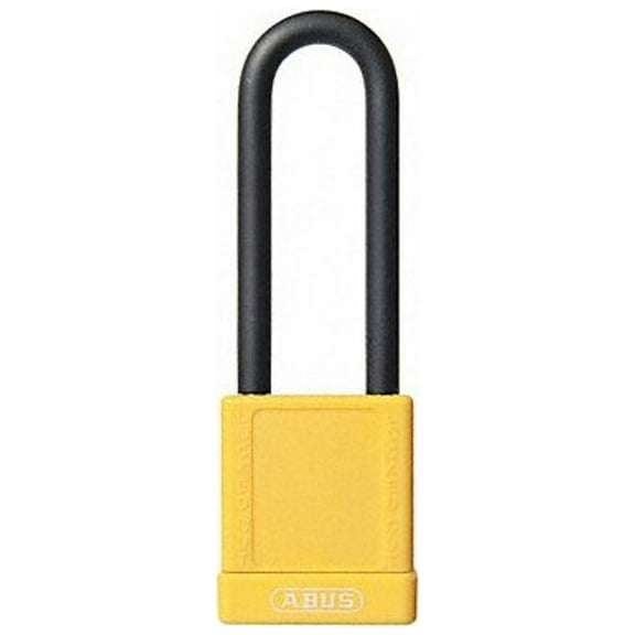 Abus Lockout Padlock,KD,Yellow,3" H 74HB/40-75 KD YELLOW