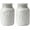 White, variant on Servette Home Pink Salt and Pepper Shakers Ceramic Mason Jar Spice Jars