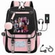 thumbnail image 1 of K-Pop Demon Hunters Anime School Backpack Cute Cartoon Print Bag for Students 1, 1 of 1