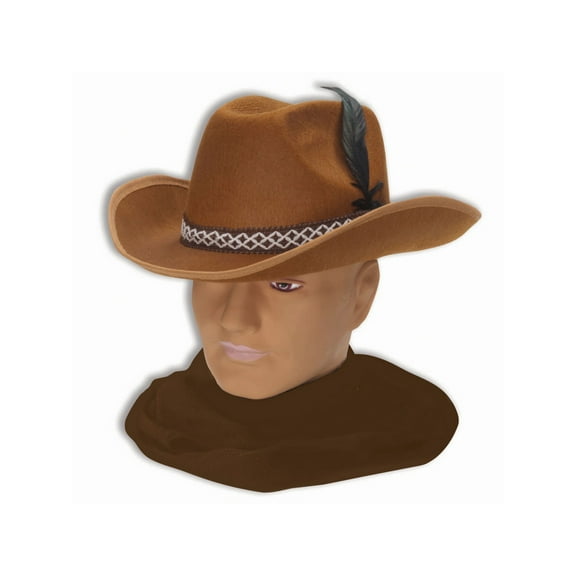 Felt Cowboy Hat - Brown