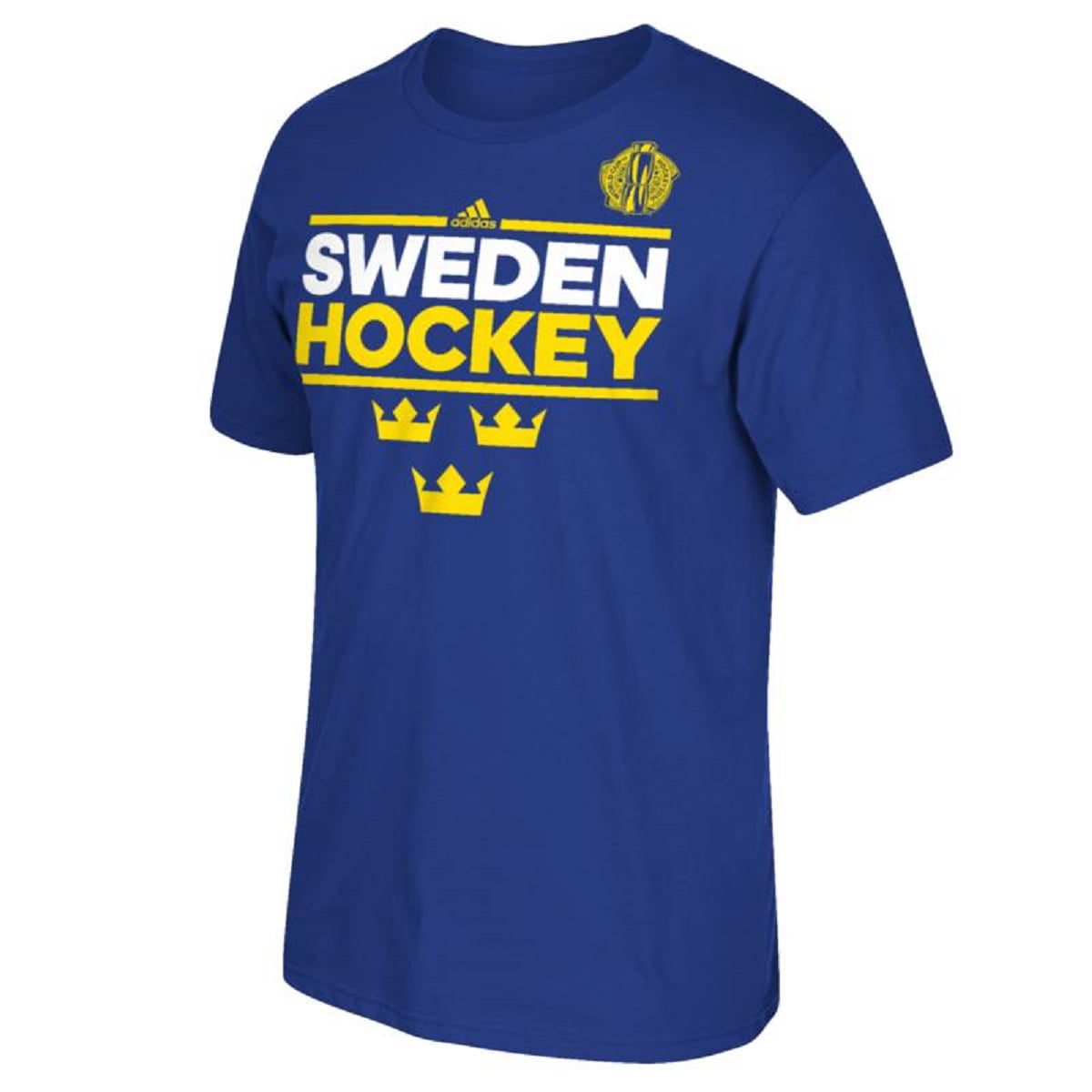 Adidas - Sweden World Cup of Hockey Blue Dassler T-Shirt (XL) - Walmart ...