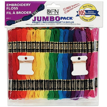 Janlynn Cotton Embroidery Floss Jumbo Value Pack