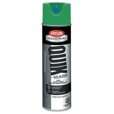 Krylon Inverted Marking Paint - Krylon Inverted Marking Paint, 20 oz, 12 PK, S03631V-Apwa Green