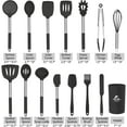 15 Pcs Silicone Kitchen Utensils Set Complete Cooking Set with Heat