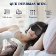 thumbnail image 1 of FOOFOO Antifaz 3d Para Dormir Adjustable Respirable 5 Tapones Oidos Negro 1, 1 of 8
