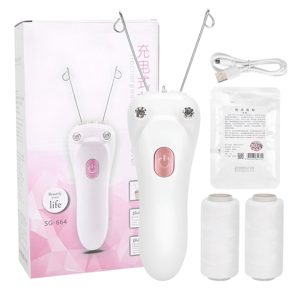 XIRQI Facial Hair Removal Machine USB Charging Electric Cotton Thread Epilator Facial Body Hair Removal Device