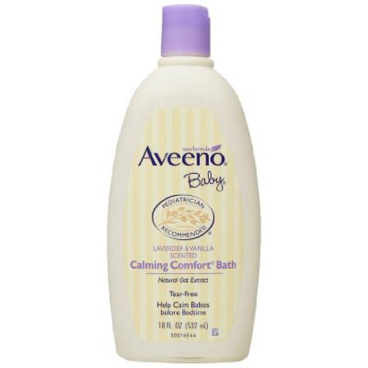 Aveeno Baby Calming Comfort Bath 18 oz (Pack of 2)