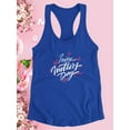 thumbnail image 3 of Mothers Day Pink Fireworks Racerback Tank Women -Image by Shutterstock, Female x-Small, 3 of 4