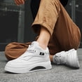 thumbnail image 6 of Men's Casual Sneakers, Simple And Stylish Skateboard Shoes with Wing-Shaped Straps, Perfect for Daily Streetwear., 6 of 6