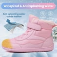 thumbnail image 2 of Fadezar Kids Snow Boots Boys Girls Lightweight Winter Boots Warm Barefoot Shoes for Toddler Kid, 2 of 6