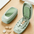 thumbnail image 2 of 2026 Adjustable Pill Cutter Splitter - 1/2 1/4 Accurate Centering Alignment, Sturdy Plastic Multi-Pill Divider, Household Pill Taker Gadget, Precise for Small Large Medication Pills, 4*2in, C, 2 of 6