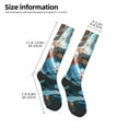 thumbnail image 2 of KLL Cute Koi Fish Serenity Print Cool Socks Men's Women's Crew Socks Funny Crazy Novelty Stockings, 2 of 6