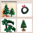 thumbnail image 3 of Topboutique 200 Pcs Green Pipe Cleaners Plush Pipe Cleaner Chenille Craft Stems Art Pipe Cleaners for Creative Decoration Christmas DIY Project，12 inch, 3 of 7