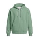 thumbnail image 3 of MHFRRA Sudadera de Punto con Capucha y Cremallera, Informal, Suave, Cálida y con Forro, con Bolsillos Delanteros para Mayor Comodidad En Otoño E Invierno Verde, 3 of 3