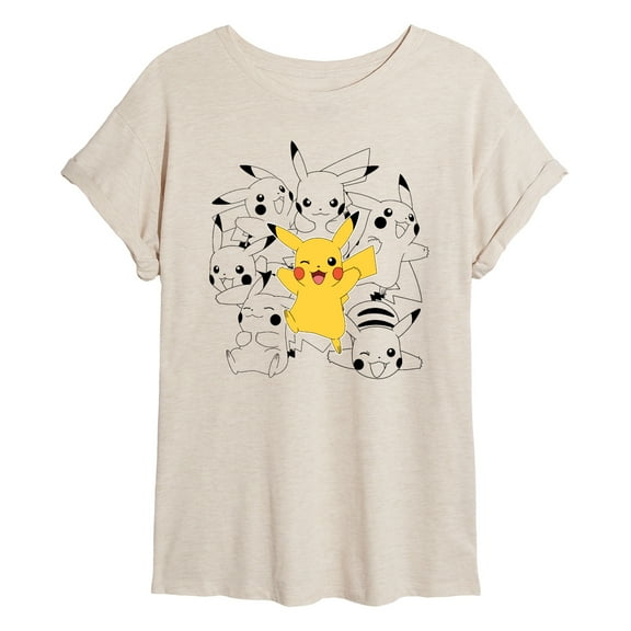 Pokémon - Pika Repeate - Juniors Muscle T-Shirt