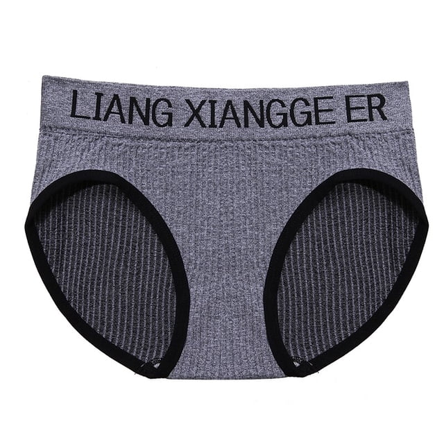 TrowBridge-bragas deportivas sexys para mujer, ropa interior cómoda de alta elasticidad, lencería transpirable con letras, calzoncillos de cintura