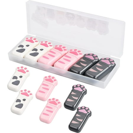 6 Pack 5mm X 6m Correction Tape, Cat Paw Correction Tape, Correction ... - Cat Tails Mat Correction