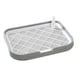 thumbnail image 3 of Soporte para almohadilla de entrenamiento para perros, bandeja de arena antisalpicaduras con rejillas de malla. Gris, 3 of 9