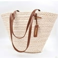thumbnail image 3 of Decodeary Comfortable To Straw Handbag For Fashionable Style Soft Leather Shoulder Bags, 3 of 6
