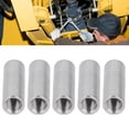 thumbnail image 4 of Female Thread Coupling Nuts, Glossy Finish 304 Stainless Steel Multifunctional Round Coupling Nut 5PCS  For Mechanical Repair, 4 of 8