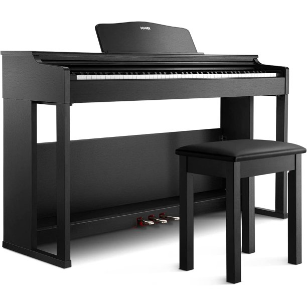 Donner Digital Piano 88 Key Weighted, DDP100S Graded HammerAction Piano Keyboard for Beginner