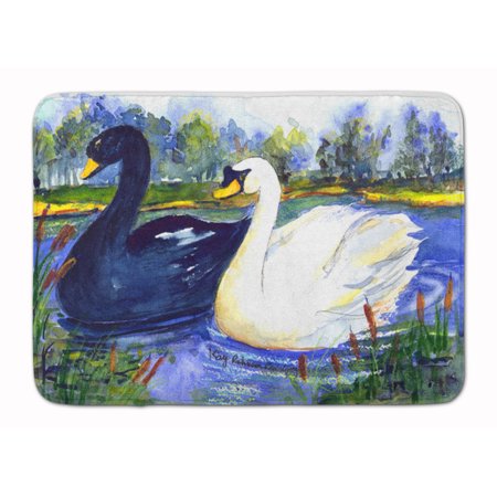 Bird - Swan Machine Washable Memory Foam Mat