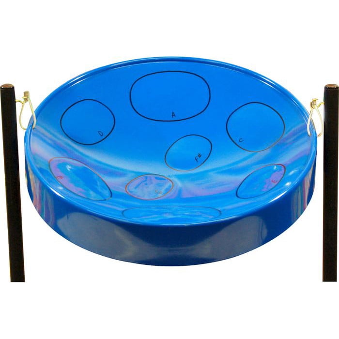 Jumbie Jam Steel Drum Musical Instrument, Blue