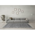 thumbnail image 3 of Ahgly Company Indoor Square Oriental Gray Traditional Area Rugs, 8' Square, 3 of 4