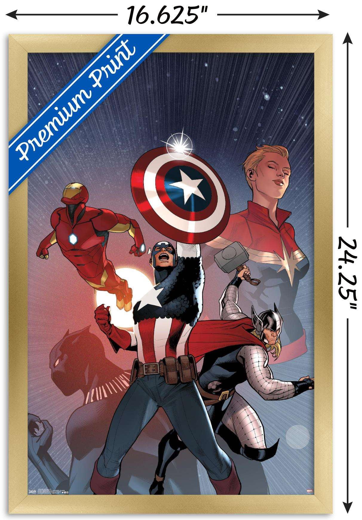 Marvel Comics - Legacy #1 Wall Poster, 14.725" x 22.375", Framed