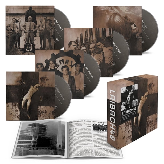 Laibach LAIBACH 40 (CD) Box Set with DVD