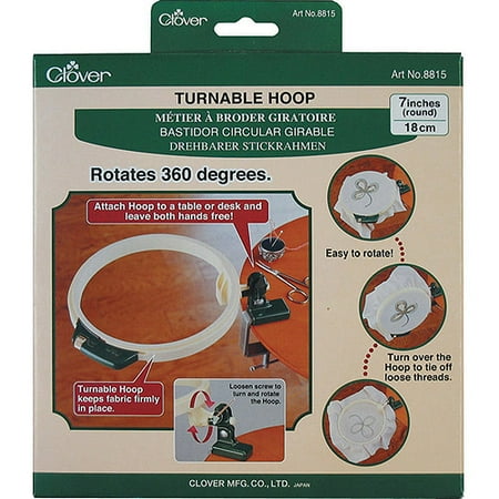Clover Turnable Hoop, 7-1/2"