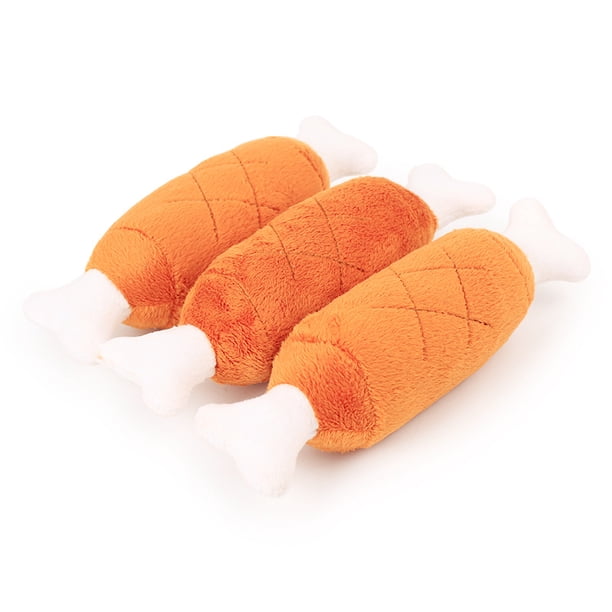 Juguetes chirriantes para perros, juguetes para masticar cachorros, juguete de peluche indestructible para perros, juguete duradero para cachorros y perros pequeños, juguete de peluche para perros de 3 piezas Rojo Verde