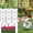 Black 8pcs, variant on Senfot 4 Pack 50x65.5cm Black Metal Iron Garden Border Fence Decorative Landscape Edging for Patio Flower Bed Yard Partition