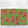 thumbnail image 4 of Clearance!Ymkly Rug,Welcome To The Jungle Funny Doormat Leaf Green Home Decor Outdoor Welcome Mat Flocked Rug Be Nice Or Leaf Doormat Flower,Home Decor, 4 of 4