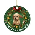 thumbnail image 2 of Navidad divertida decoración Navidad perro patrón colgante árbol de Navidad adornos Wmkox8yii fhajkh5102, 2 of 2