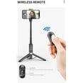 thumbnail image 7 of Tianle Selfie Stick Tripod - Extendable Phone Tripod with Wireless Remote All-in-one Design for Smartphones Compatible with iPhone 15 14 pro max, Samsung, Android, iOS (Black), 7 of 7