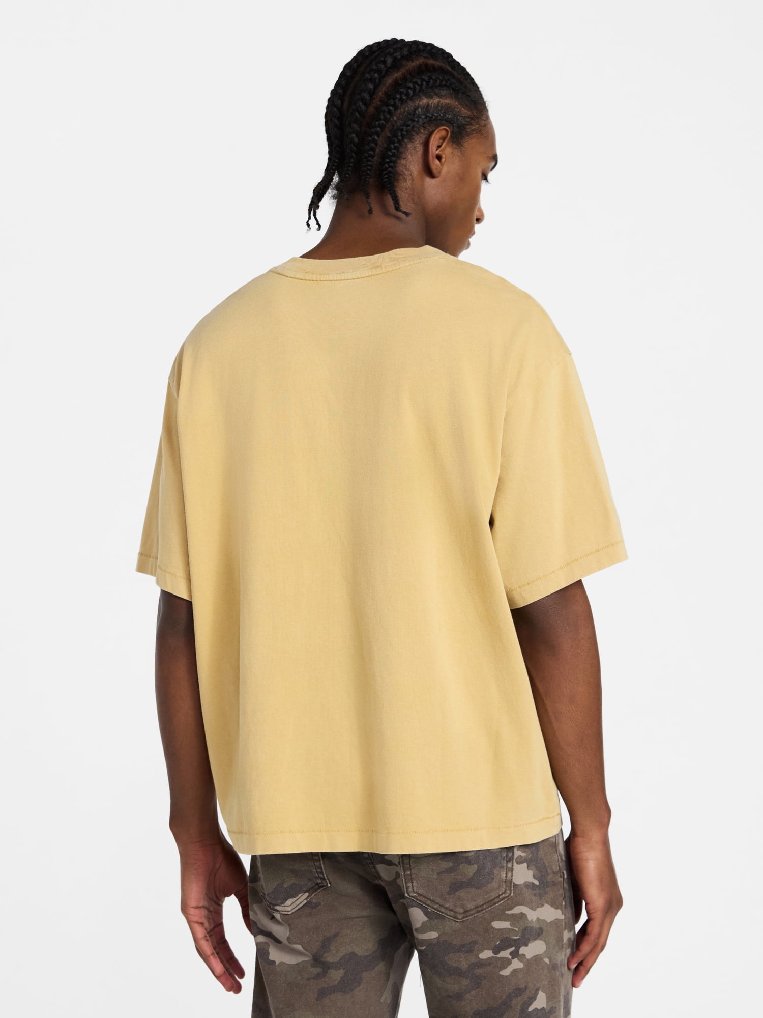 No Boundaries Heavyweight Tee with Short Sleeves, Men's XS-4XLT