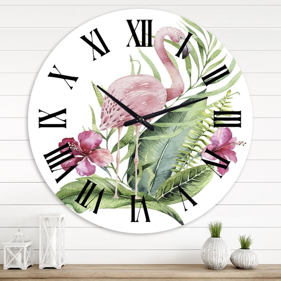 Designart 1 in Quartz Traditional Wall Clock
