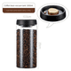 thumbnail image 2 of Jarra sellada al vacío para granos de café, recipiente hermético de vidrio para guardar alimentos, granos y dulces, 1800 ml, 2 of 7