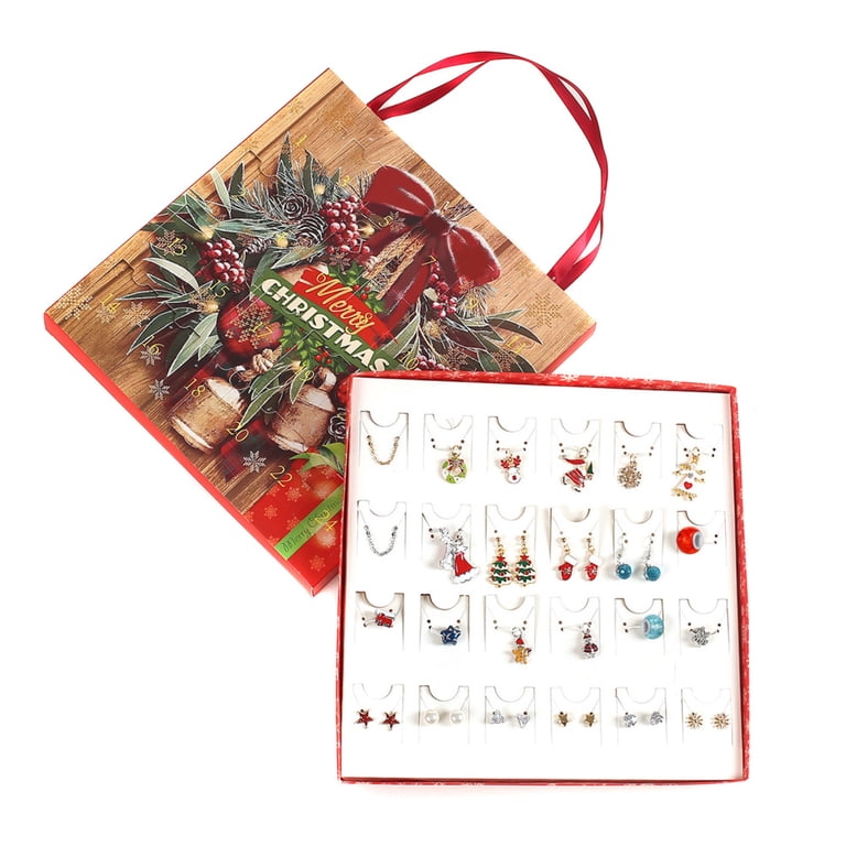 Christmas Advent Calendar 2020 Girls Jewelry Charms Necklace Earrings DIY  Girls Advent Calendar Jewelry Christmas Advent Calendar Necklace Earrings  DIY - Walmart.com