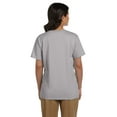 thumbnail image 2 of Womens 5.2 oz. ComfortSoft V-Neck Cotton T-Shirt 5780 (2 PACK), 2 of 2