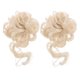 thumbnail image 1 of BRIGHTFUFU 1Par Accesorio Para Beige Para Mujer Moño Falso Cómodo Y Fácil De Usar, 1 of 7