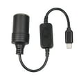 thumbnail image 1 of Car Supplies Car Socket Adapter Power Cable Stable Output Widely Used Usb to Type-c Socket Power Adapter Accessories, 1 of 8