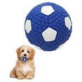 thumbnail image 1 of Pelotas de juguete para perros de goma de látex chirriantes para perros pequeños, medianos y grandes, pelota flotante interactiva para masticar, deportes acuáticos, buscar y jugar Adepaton  2035132-3, 1 of 9