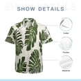 thumbnail image 7 of High Quality Hawaiian Shirts for Men Short Sleeve Aloha Beach Shirt Floral Summer Casual Button Down Shirts Blouses F6YNK4, 7 of 7
