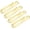 Light Gold Plated, variant on Fish Hook Keychain, Alloy U Shape Key Belt Clip Solid Chain Pocket for Wallet Pants