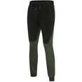 thumbnail image 5 of Blotona Men Hooded Tops Patch Color Shirt Sports Running Jogger Pants, 5 of 7